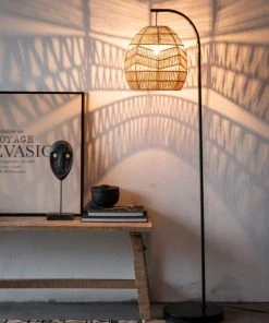 Maisons Du Monde Lampadaire Beige Et Noir H151 -Boutique Belamp lampadaire beige et noir h151 1000 5 7 210091 6