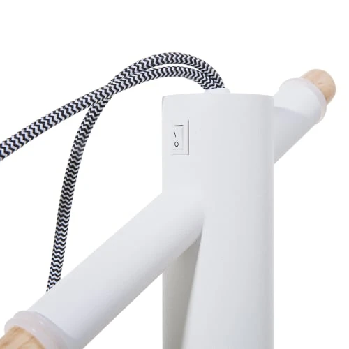 Beliani Lampadaire Blanc 5 Beliani Lampadaire Blanc – Image 5