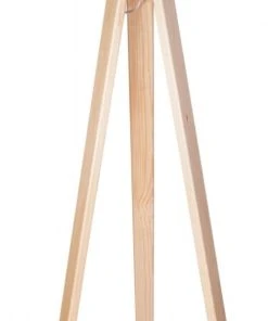 BPS Koncept Lampadaire Bois Clair H145