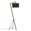 Corep Lampadaire Bois/métal H160cm