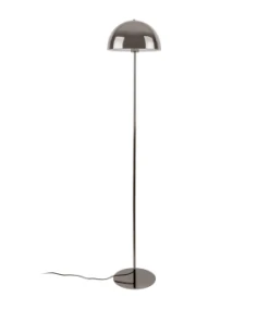 Leitmotiv Lampadaire Champignon En Métal Ocre -Boutique Belamp lampadaire champignon en metal gris fume bonnet