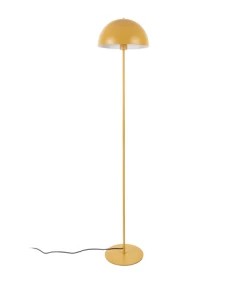 Leitmotiv Lampadaire Champignon En Métal Ocre