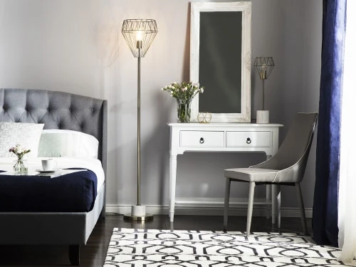 Beliani Lampadaire Couleur Bronze 2 Beliani Lampadaire Couleur Bronze – Image 2