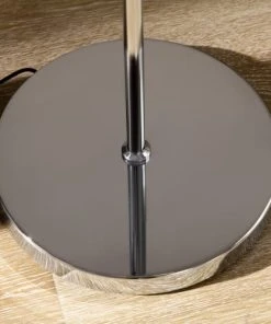 HOMCOM Lampadaire Design 2 Spots LED Orientables H.165 Cm Métal Chromé -Boutique Belamp lampadaire design 2 spots led orientables h 165 cm metal chrome 2