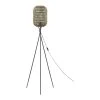 Vivabita Lampadaire Design En Métal Beige 150 Cm