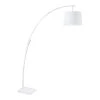 Lampea Lampadaire Design En Métal Blanc 188 Cm