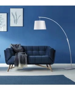 Lampea Lampadaire Design En Métal Blanc 188 Cm -Boutique Belamp lampadaire design en metal blanc 188 cm 4