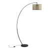 Vivabita Lampadaire Design En Métal Noir 170 Cm