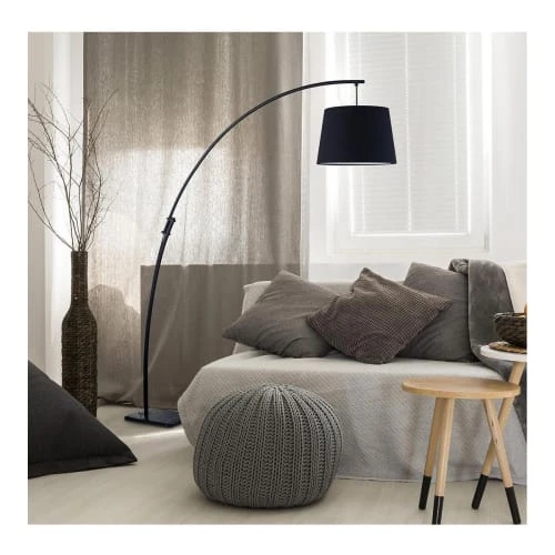 Lampea Lampadaire Design En Métal Noir 188 Cm 2 Lampea Lampadaire Design En Métal Noir 188 Cm – Image 2