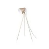 Leitmotiv Lampadaire Design Trepied H. 145 Cm Beige