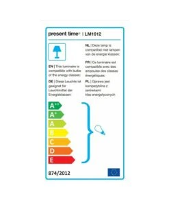 Leitmotiv Lampadaire Design Trepied H. 145 Cm Noir -Boutique Belamp lampadaire design trepied h 145 cm noir 3