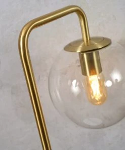 It's About Romi Lampadaire Doré H156cm -Boutique Belamp lampadaire dore h156cm 3