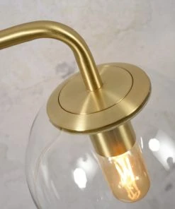 It's About Romi Lampadaire Doré H156cm -Boutique Belamp lampadaire dore h156cm 4