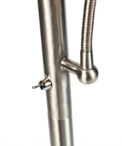 QAZQA Lampadaire En Acier -Boutique Belamp lampadaire en acier 3