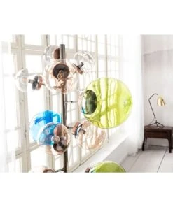 Kare Design Lampadaire En Acier Cuivré 15 Abat-jours En Acrylique H160 -Boutique Belamp lampadaire en acier cuivre 15 abat jours en acrylique h160 2