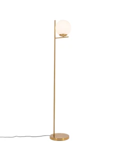 QAZQA Lampadaire En Acier Doré/laiton