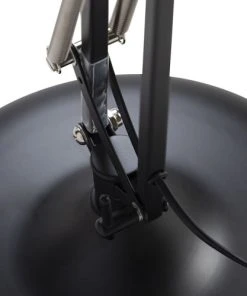 QAZQA Lampadaire En Acier Noir -Boutique Belamp lampadaire en acier noir 23