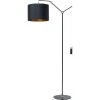 Kare Design Lampadaire En Acier Noir H158