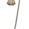 Good & Mojo Lampadaire En Bambou Abat-jour En Bambou Naturel, H. 150cm