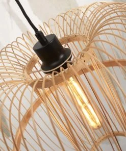 Good & Mojo Lampadaire En Bambou Abat-jour En Bambou Naturel, H. 150cm 9 Good & Mojo Lampadaire En Bambou Abat-jour En Bambou Naturel, H. 150cm -Boutique Belamp lampadaire en bambou abat jour en bambou naturel h 150cm 9