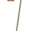 Good & Mojo Lampadaire En Bambou Abat-jour En Bambou Naturel/noir, H. 150cm