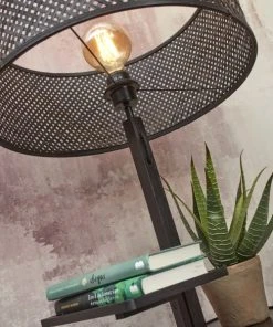 Good & Mojo Lampadaire En Bambou Abat-jour En Bambou Noir, H. 158cm -Boutique Belamp lampadaire en bambou abat jour en bambou noir h 158cm 4