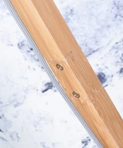 Good & Mojo Lampadaire En Bambou Abat-jour En Lin Vert Forêt, H. 167cm -Boutique Belamp lampadaire en bambou abat jour en lin vert foret h 167cm 2