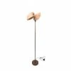 HYDILE Lampadaire En Bambou Et Pied En Bronze H138
