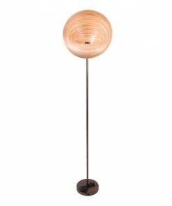 HYDILE Lampadaire En Bambou Et Pied En Bronze H165 -Boutique Belamp lampadaire en bambou et pied en bronze h165 2