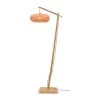 Good & Mojo Lampadaire En Bambou H176cm