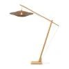 Good & Mojo Lampadaire En Bambou H207cm