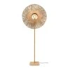 Good & Mojo Lampadaire En Bambou Naturel H195cm