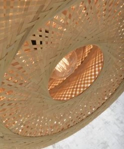 Good & Mojo Lampadaire En Bambou Naturel H207cm -Boutique Belamp lampadaire en bambou naturel h207cm 1