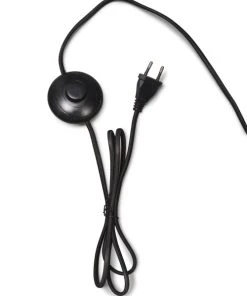 Good & Mojo Lampadaire En Bambou Noir/lin H176cm -Boutique Belamp lampadaire en bambou noir lin h176cm 5