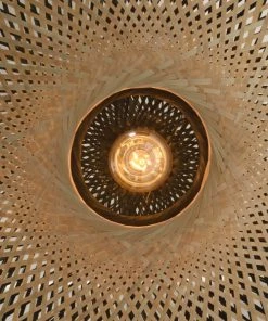 Good & Mojo Lampadaire En Bambou Noir Suspendu H176cm -Boutique Belamp lampadaire en bambou noir suspendu h176cm 5