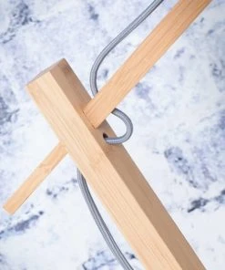 Good & Mojo Lampadaire En Bambou Suspendu H176cm -Boutique Belamp lampadaire en bambou suspendu h176cm 4