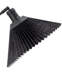 Bloomingville Lampadaire En Bois Et Métal Bois Foncé Et Noir