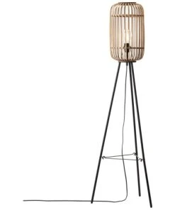BRILLIANT Lampadaire En Bois H130cm -Boutique Belamp lampadaire en bois h130cm 2