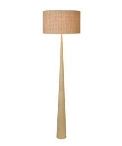 Lucide Lampadaire En Bois Massif H177cm