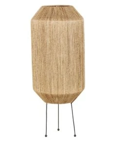 Maisons Du Monde Lampadaire En Jute Et Métal Noir H97