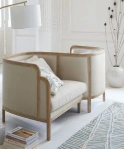 Maisons Du Monde Lampadaire En Marbre Blanc, Métal Doré Et Abat-jour En Coton Blanc H163 -Boutique Belamp lampadaire en marbre blanc metal dore et abat jour en coton blanc h163 1000 16 1 231692 2