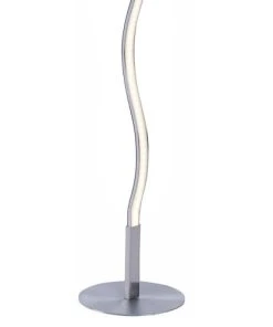 Paul Neuhaus Lampadaire En Métal Argente -Boutique Belamp lampadaire en metal argente 14