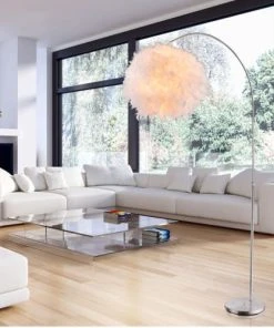 Paul Neuhaus Lampadaire En Métal Argente