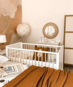 QAZQA Lampadaire En Métal Blanc -Boutique Belamp lampadaire en metal blanc 4