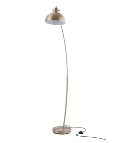 Rendez Vous Déco Lampadaire En Métal Couleur Laiton -Boutique Belamp lampadaire en metal couleur laiton 1