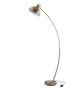 Rendez Vous Déco Lampadaire En Métal Couleur Laiton