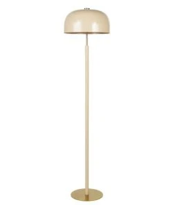 Maisons Du Monde Lampadaire En Métal Doré Et Laqué CrÚme H155