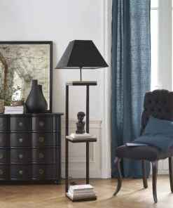 Maisons Du Monde Lampadaire En Métal Et Sapin Avec Abat-jour En Coton Noir H158 9 Maisons Du Monde Lampadaire En Métal Et Sapin Avec Abat-jour En Coton Noir H158 -Boutique Belamp lampadaire en metal et sapin avec abat jour en coton noir h158 1000 12 25 130487 13