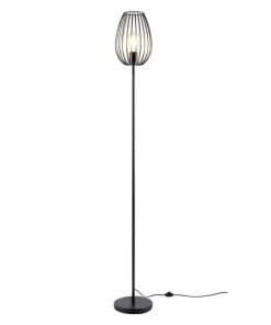 Altobuy Lampadaire En Métal Filaire Noir -Boutique Belamp lampadaire en metal filaire noir 2