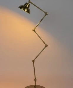 Drawer Lampadaire En Métal H158cm Laiton -Boutique Belamp lampadaire en metal h158cm laiton 1